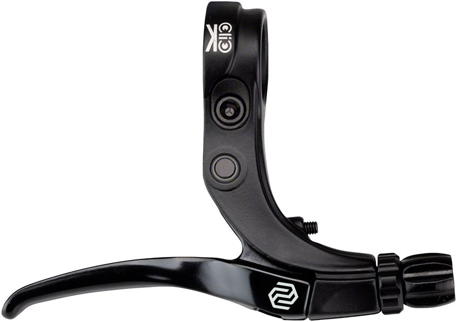 Promax Click V-Point Brake Lever Left & Right Flat Bar, BMX Bar Black