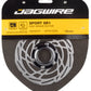 Jagwire Sport SR1 Disc Brake Rotor - 140mm, Center Lock, Silver