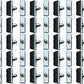Jagwire Basics X-Caliper Brake Pads - Threaded, Black, Box of 50 Pairs
