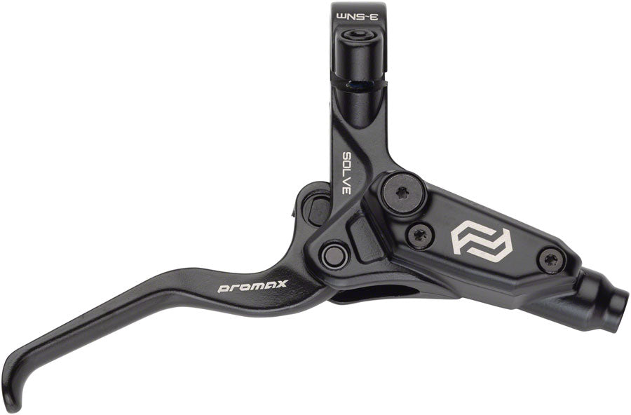 Promax Complete Hydraulic Brake Lever Right Flat Bar, BMX Bar Black