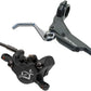 Hayes Dominion A2 Disc Brake and Lever - Front, Hydraulic, Post Mount, Stealth Black/Gray