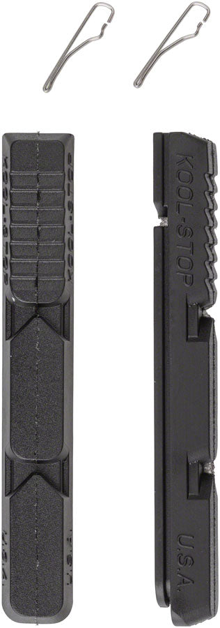 Kool-Stop V2 Replacement Brake Pad Inserts - Black