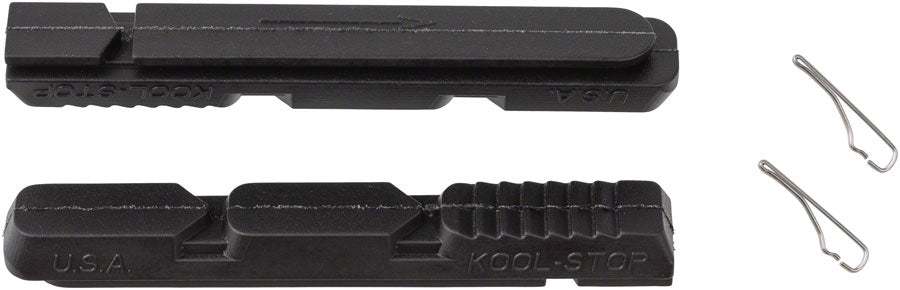 Kool-Stop V2 Replacement Brake Pad Inserts - Black