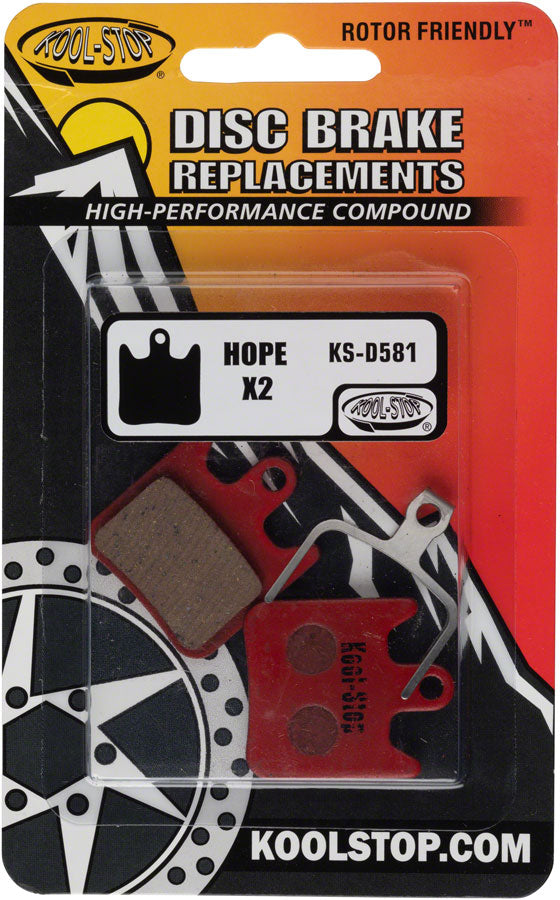 Kool-Stop Hope X2 Disc Brake Pads - Organic, Steel