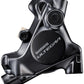 Shimano Ultegra BR-8170 Hydraulic Disc Brake Caliper - Rear, Flat Mount, Finned Resin Brake Pads