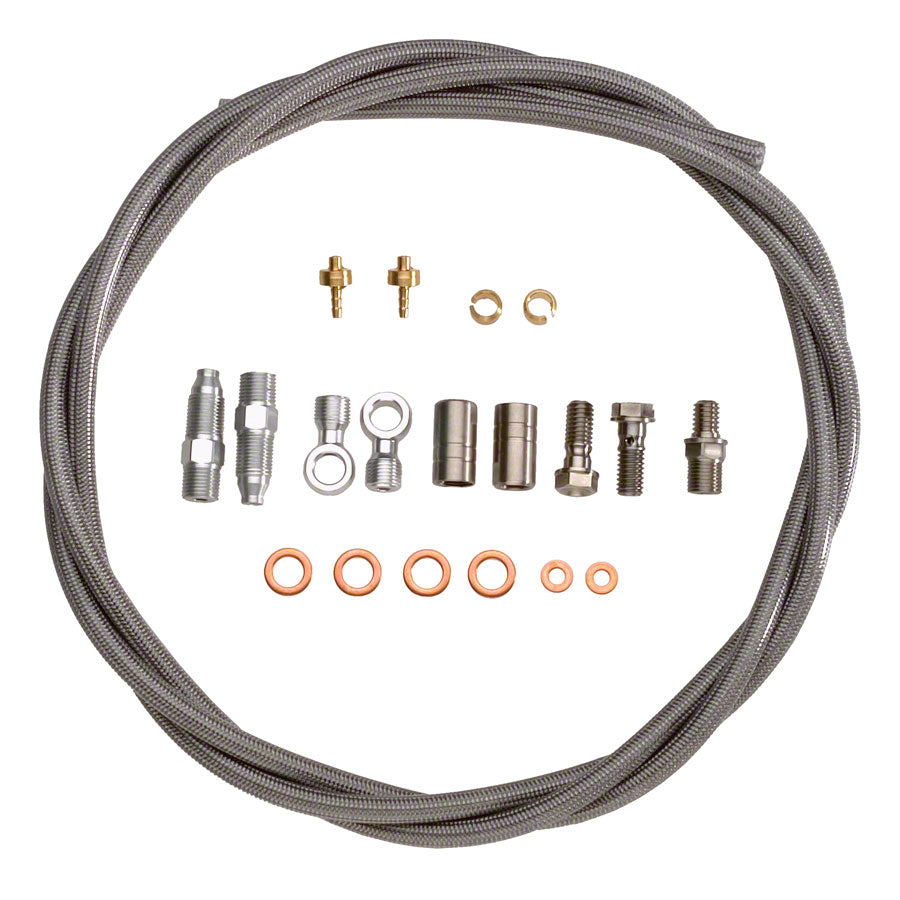 Hope Stainless Hose Kit by Goodridge with Fittings