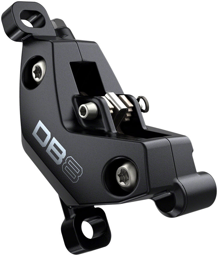 SRAM DB8 Disc Brake Caliper - Mineral Oil Caliper, Post Mount, 4-Piston, Diffusion Black