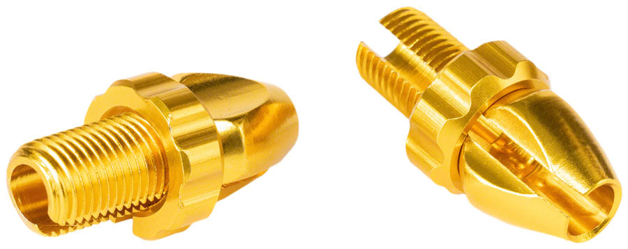Salt M10 Barrel Adjuster - Gold Brake Lever Left & Right Flat Bar Gold