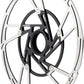 Jagwire Pro LR2 Disc Brake Rotor - 220mm, Center Lock, Silver/Black