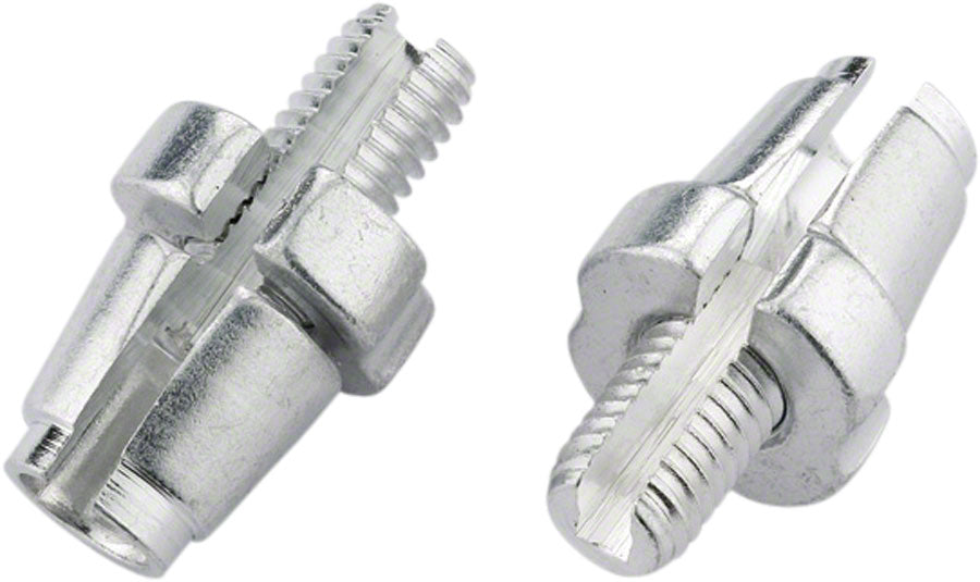 Jagwire Adjusting Barrel Brake Lever Left & Right Flat Bar Silver