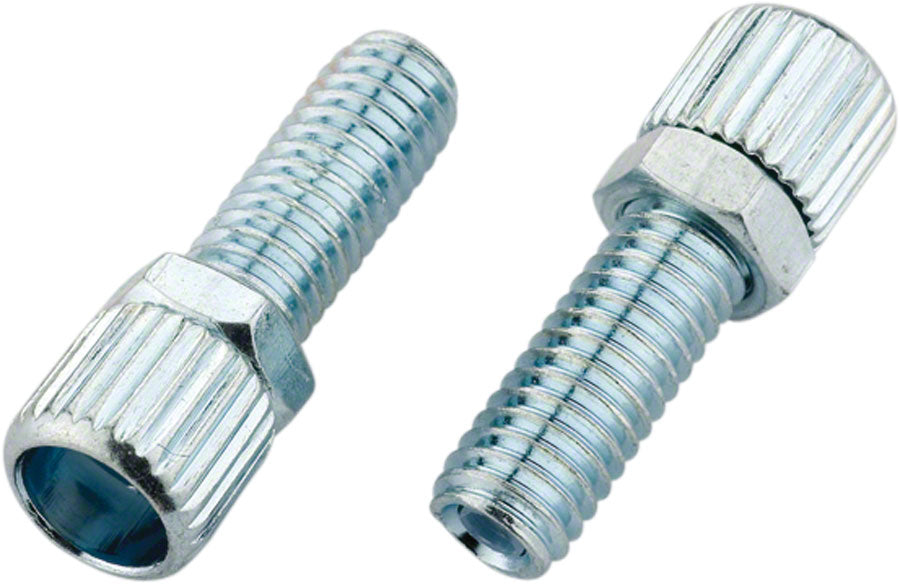 Jagwire Adjusting Barrel Brake Lever Left & Right Flat Bar Silver