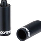 Jagwire Hooded End Cap 5mm Brake Bottle of 30, Black