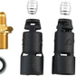 Jagwire Pro Quick-Fit Adapters for Hydraulic Hose - Fits SRAM Guide and Level, and Avid Code, DB, Elixir, and Juicy