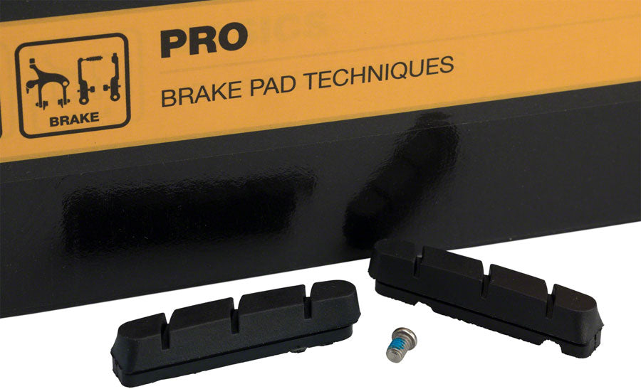 Jagwire Road Pro S Brake Pad Inserts SRAM/Shimano Box of 50 Pairs, Black