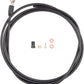 Jagwire Sport Mineral Oil Hydraulic Hose Kit for Shimano XTR, XT, SLX, Saint, Zee, and Alfine, 2000mm, Black