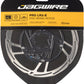 Jagwire Pro LR2-E Ebike Disc Brake Rotor with Magnet - 203mm, 6-Bolt, Silver/Black