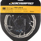 Jagwire Pro LR2-E Ebike Disc Brake Rotor with Magnet - 180mm, 6-Bolt, Silver/Black