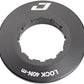 Jagwire Center Lock Disc Brake Rotor Lock Ring for 9-12mm Axles, Alloy, Black
