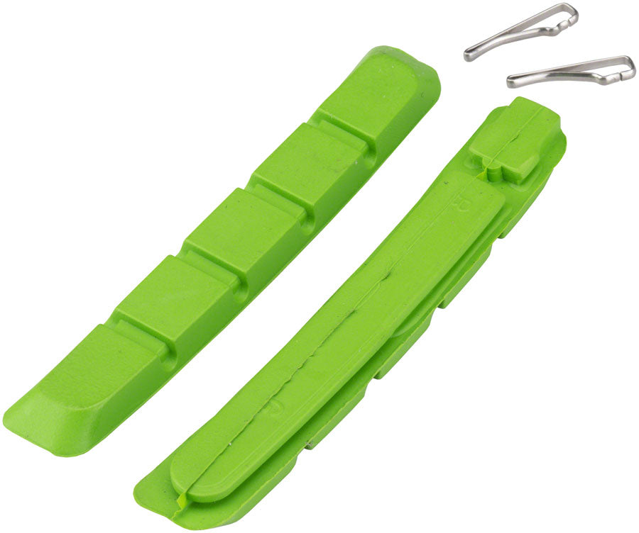 Promax B-1 Cartridge Brake Pad Replacement Inserts 70mm Green