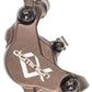 Hayes Dominion A2 SFL Disc Brake and Lever - Rear, Hydraulic, Post Mount, Black/Bronze