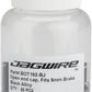Jagwire 5mm Open Alloy End Caps Bottle of 50, Black
