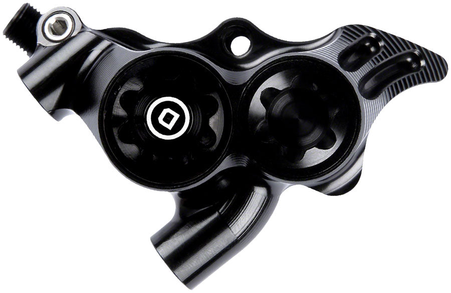 Hope RX4+ Disc Brake Caliper - Flat Mount, DOT, Black