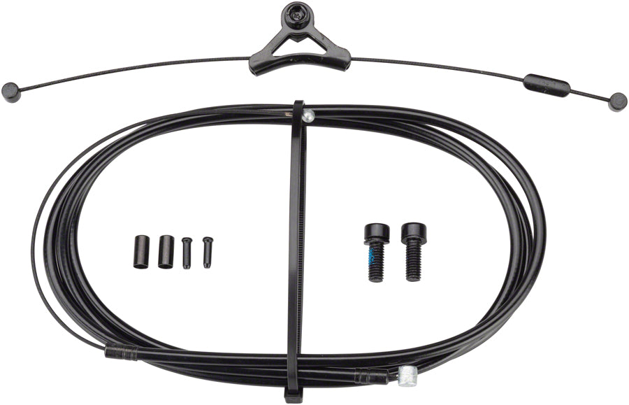 Salt Plus Geo XL U-Brake and Salt Moto Lever Set - Right, Black