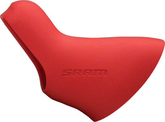 SRAM Cable Brake Doubletap Drop Bar Lever Hoods, Red, Pair