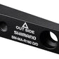 Shimano SM-MA-R160D/D Disc Brake Adaptor for 160mm Rotor, Flat-Mount Caliper, Flat-Mount Frame