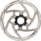 Tektro TR180-45 Disc Brake Rotor - 180mm, Center-Lock, 2.3mm Thickness, Silver