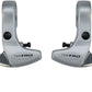 Tektro CL332RS 3-Finger Alloy Linear Pull Brake Lever Set Silver