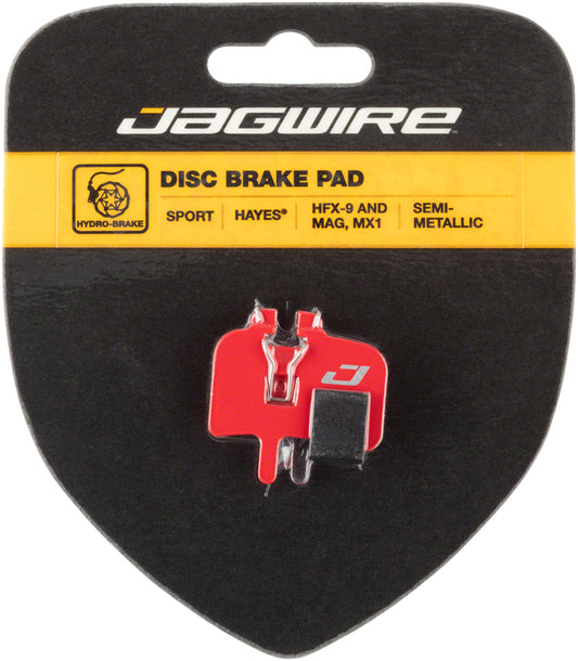Jagwire Mountain Sport Semi-Metallic Disc Brake Pads for Hayes HRX-Mag Series, HFX-9 Series, MX1