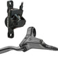Tektro HD-J285 Junior Disc Brake and Lever - Rear, Hydraulic, Post Mount, Black