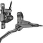 Tektro HD-T280 Disc Brake and Lever - Rear, Hydraulic, Post Mount, Black