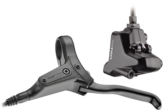 Tektro HD-R280 Disc Brake and Lever - Front, Hydraulic, Flat Mount, Black