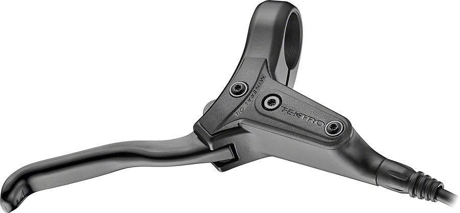 Tektro HD-R280 Disc Brake and Lever - Rear, Hydraulic, Flat Mount, Black