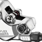 TRP Hylex RS Disc Brake and Lever - Front, Hydraulic, Flat Mount, Gum/Silver