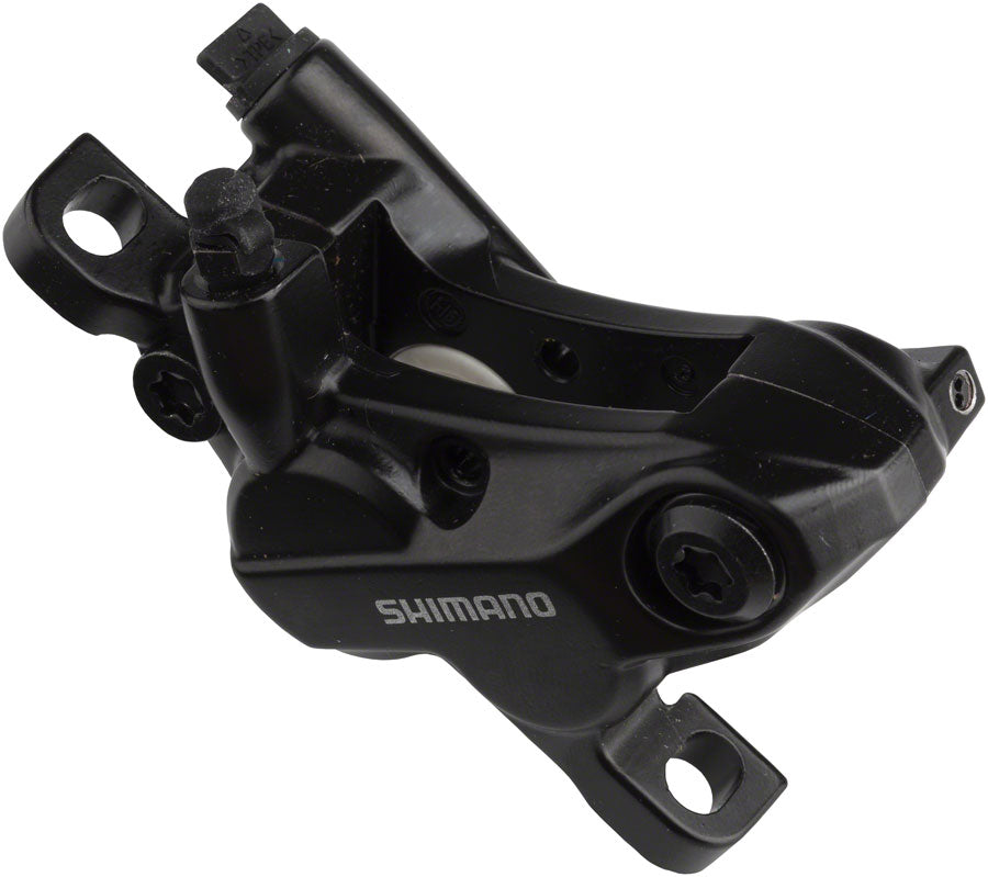 Shimano BR-MT520 4-Piston Disc Brake Caliper with Metal Pads, Front or Rear, Black