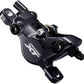 Shimano Deore XT BL-M8100/BR-M8100 Disc Brake and Lever - Front, Hydraulic, Post Mount, 2-Piston, Black