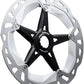 Shimano Deore XT RT-MT800-M Disc Brake Rotor with External Lockring - 180mm, Center Lock, Silver/Black