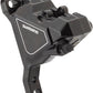 Shimano Altus BR-UR300 Front Flat-Mount Hydraulic Disc Brake Caliper with Resin Pads without Fins, Black