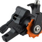 Paul Component Engineering Klamper Disc Caliper, Long Pull, Black with Orange Adjusters