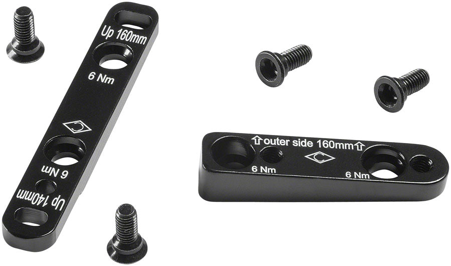 Campagnolo Flat Mount Disc Brake Adaptor - Front, 140/160mm