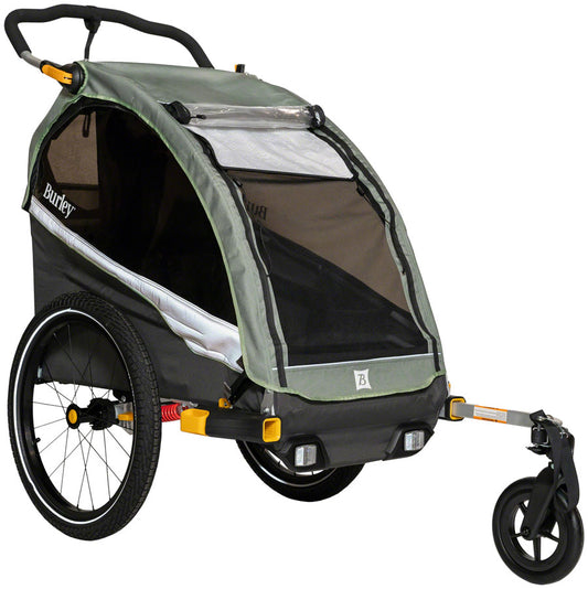 Burley D'Lite X Child Trailer - Single, Sage Green