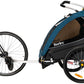 Burley Encore X Child Trailer - Double, Pacific Blue