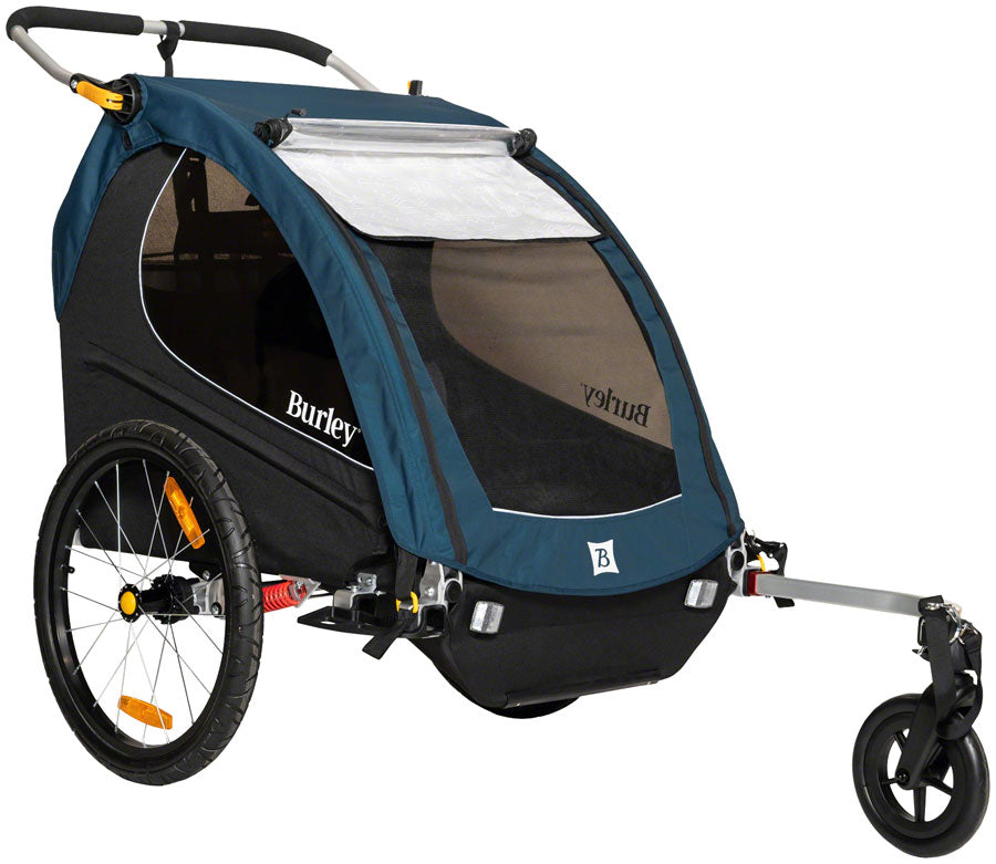 Burley Encore X Child Trailer - Double, Pacific Blue