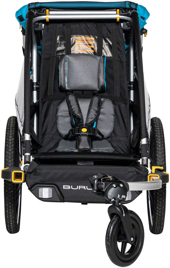 Burley D'Lite X Child Trailer - Single, Aqua