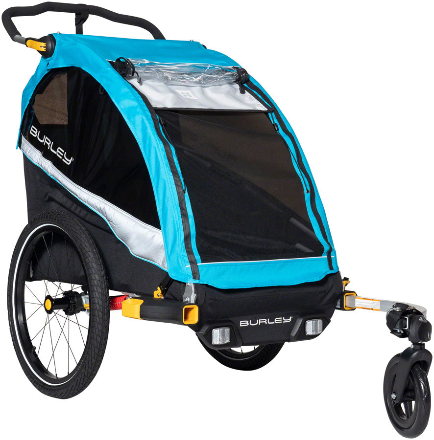 Burley D'Lite X Child Trailer - Single, Aqua