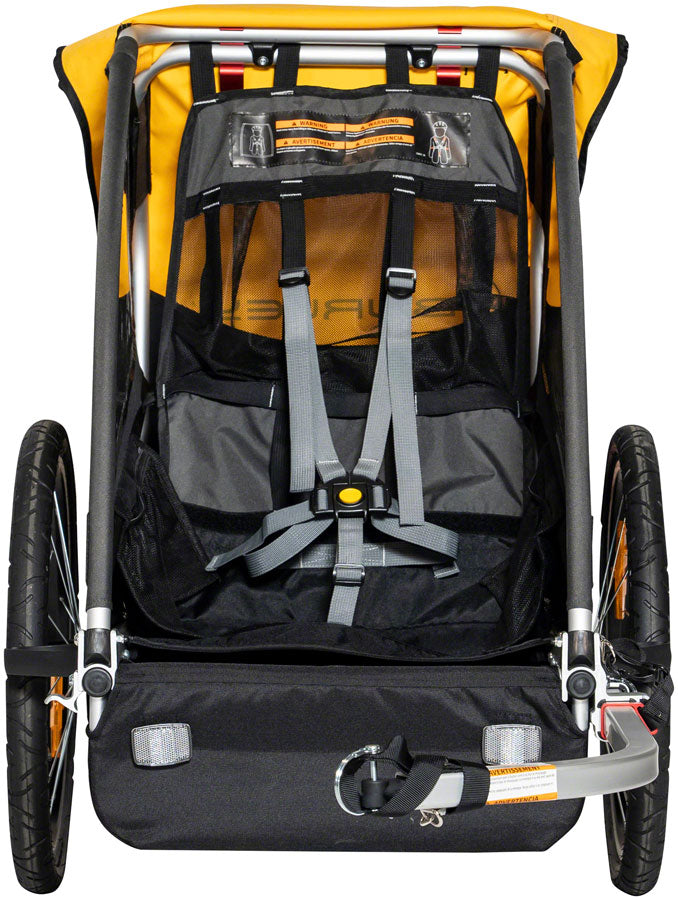 Burley Bee Child Trailer - Single, Yellow