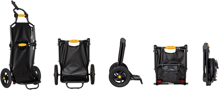 Burley Travoy Cargo Trailer System - Black